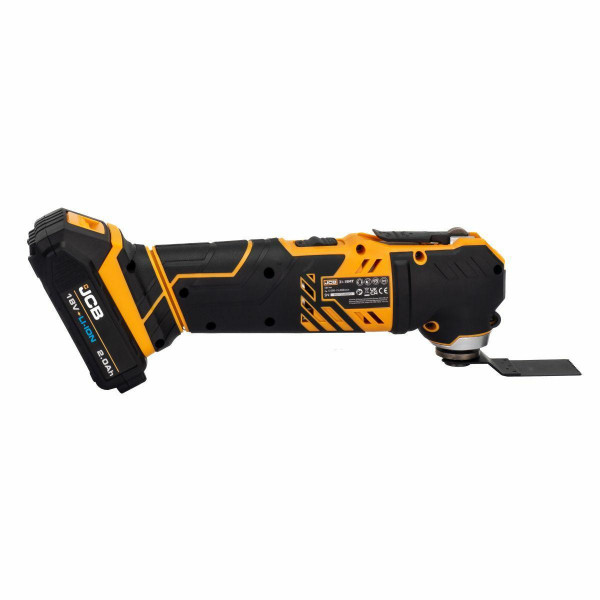 Реноватор (JCB-18MT-BE) 18V, 5000-15000 об/хв у комплекті із зарядним пристроєм (JCB-18VFC-E) 2.4A та батареєю акумуляторною JCB-18MT-2XB-E