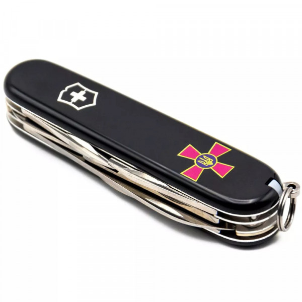 Складной нож Victorinox Climber Army 91 мм Эмблема ВСУ (1.3703.3_W0010u) Складной нож Victorinox Climber Army 91 мм Эмблема ВСУ (1.3703.3_W0010u)