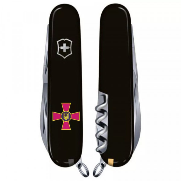 Складной нож Victorinox Climber Army 91 мм Эмблема ВСУ (1.3703.3_W0010u) Складной нож Victorinox Climber Army 91 мм Эмблема ВСУ (1.3703.3_W0010u)
