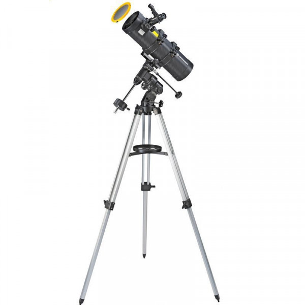 Телескоп Bresser Spica 130/1000 EQ3 Carbon з сонячним фільтром і адаптером для смартфона (4630100) (929320)