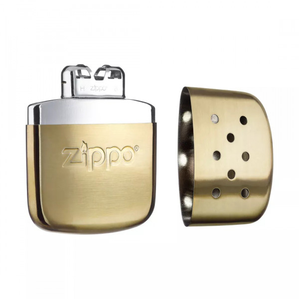 Каталітична бензинова грілка для рук на 12 год Zippo HAND WARMER старовинне золото (2007109)