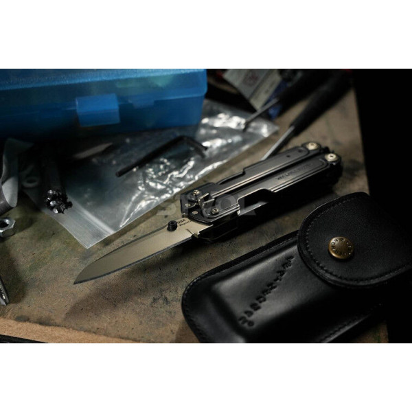 Мультиінструмент Leatherman ARC Obsidian Limited, шкіряний чохол, біти (833207)