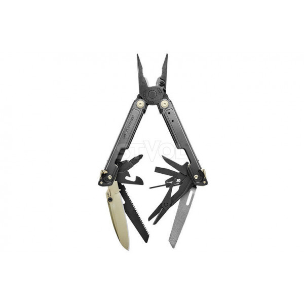 Мультиінструмент Leatherman ARC Obsidian Limited, шкіряний чохол, біти (833207)