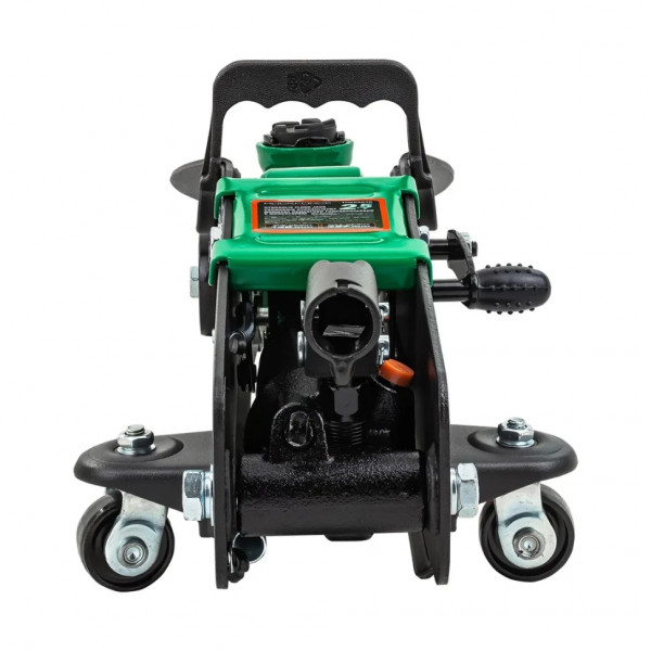 Домкрат підкатний 2,5т (140-387мм) з фіксацією в кейсі Rock FORCE RF-TH22501C