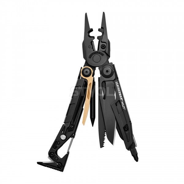 Мультиінструмент Leatherman MUT EOD Black, чохол нейлоновий Molle (олива),  sight adjuster (833119)