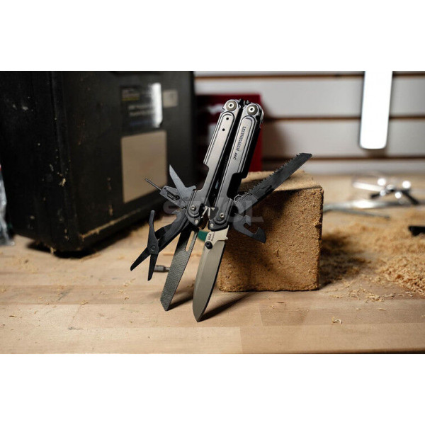 Мультиінструмент Leatherman ARC Obsidian Limited, шкіряний чохол, біти (833207)