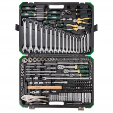 Набір інструментів 180+2пр. 1/4", 3/8", 1/2" (6гр., 12гр.) Rockforce RF-41802+2