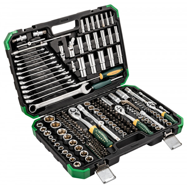 Набір інструментів 216+6пр. 1/4" 3/8" 1/2" (6гр,12гр) Rockforce RF-38841+6 Набір інструментів 216+6пр. 1/4" 3/8" 1/2" (6гр,12гр) Rockforce RF-38841+6