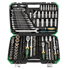 Набір інструментів 216+6пр. 1/4" 3/8" 1/2" (6гр,12гр) Rockforce RF-38841+6