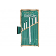 Набір ключів накидних екстра довгих 6пр. (8x10-19x21мм) ROCKFORCE RF-50622P