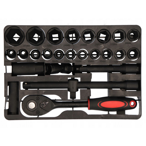 Набір інструментів стілець 65пр. 1/2'' WMC TOOLS 4065C