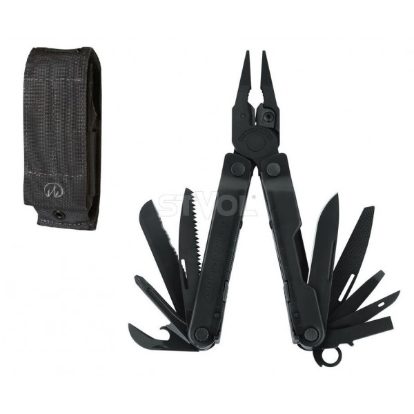 Мультиінструмент LEATHERMAN Rebar Black, чохол Molle, (831563)