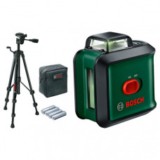Лазерний нівелір Bosh UniversalLevel 360 Set з чохлом, батарейками, штативом 1,5 м 0603663E03