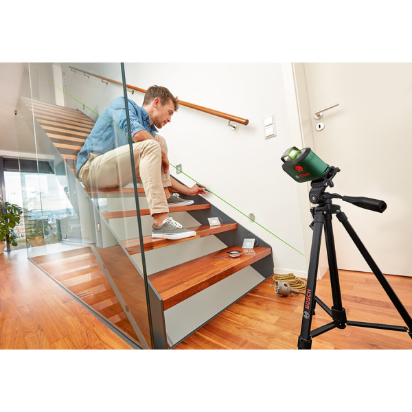 Лазерний нівелір Bosch AdvancedLevel 360 з футляром та батарейками 0603663B03