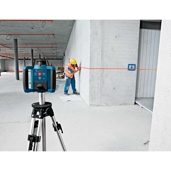 Ротаційний лазерний нівелір Bosch Professional GRL 250 HV в кейсі з пультом RC1, окулярами, мішенню 0601061600
