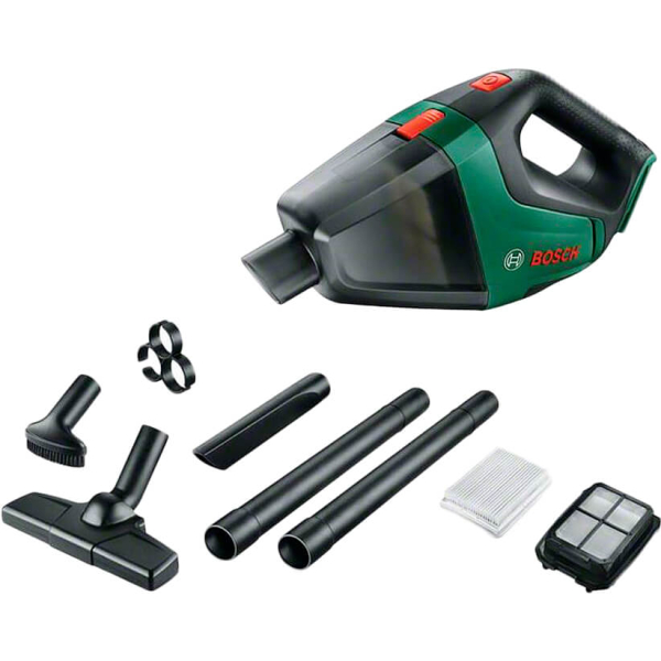Пилосос акумуляторний Bosch UniversalVac 18 SET з 1 акб PBA 18 V 2,5 Ah W-B та з/п AL 1830 CV 06033B9103