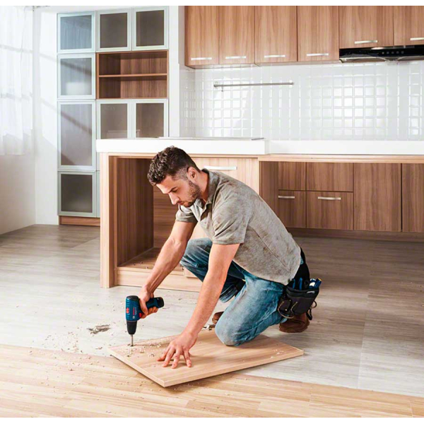 Акумуляторний дриль-шурупокрут Bosch GSR 120-LI Professional в чемодані з 2 акб 2 Ah, з/п GAL 1210 CV 06019G8000