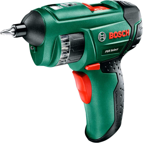 Акумуляторна викрутка Bosch PSR Select з USB зарядкою 0603977021