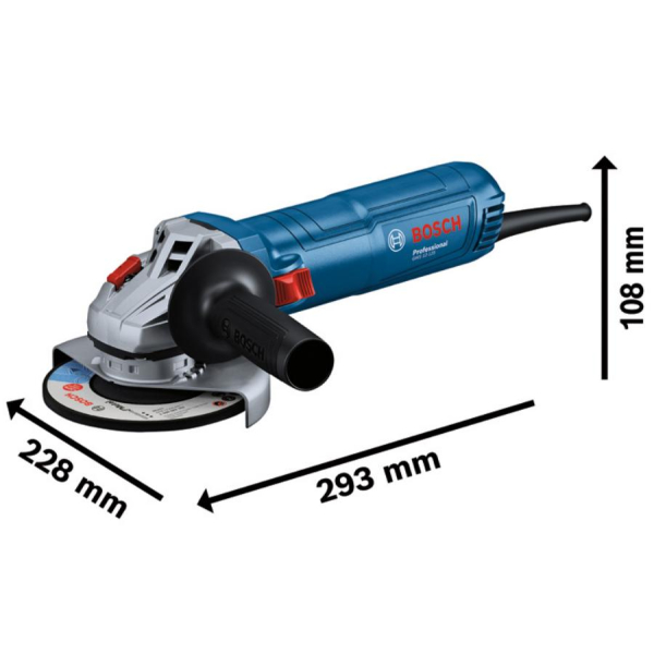 Кутова шліфувальна машина Bosch GWS 12-125 Professional 06013A6101