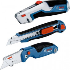 Набір будівельних ножів Bosch Professional, 3 шт 1600A027M4