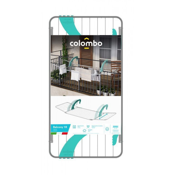 Сушарка для білизни навісна Colombo Balcony 18 (ST189) (931869)