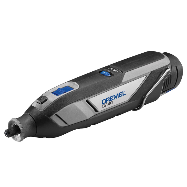 Акумуляторний мультиінструмент Dremel 8240-3/45 з акб 12V 2.0 Ah, з/п GAL 12V-20, насадками і аксесуарами, в сумці F0138240JF