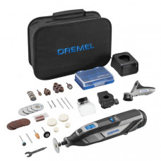 Акумуляторний мультиінструмент Dremel 8240-3/45 з акб 12V 2.0 Ah, з/п GAL 12V-20, насадками і аксесуарами, в сумці F0138240JF