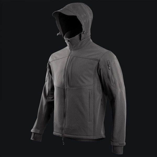 Куртка водонепроникна Highlander Stoirm Tactical Softshell-BK-L (JAC111-BK-L) (931649)