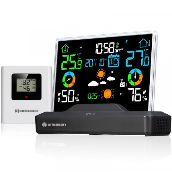 Метеостанція Bresser Colour Weather Station with Frameless Display (11341) 932391