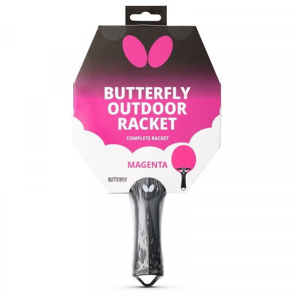 Ракетка для настільного тенісу Butterfly Outdoor Racket Pink (6017973702) 932196 Ракетка для настільного тенісу Butterfly Outdoor Racket Pink (6017973702) 932196