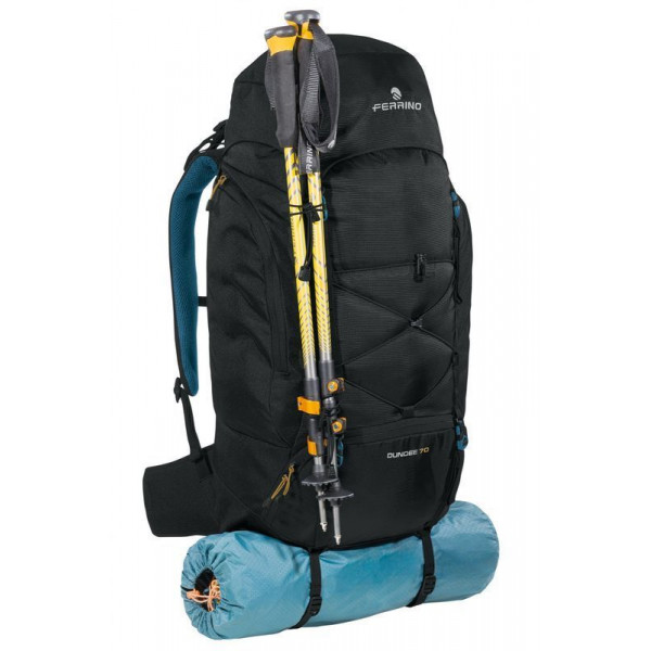 Рюкзак туристичний Ferrino Dundee 70L Black (756660CC) (931791)