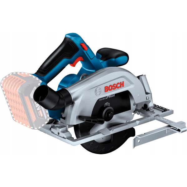 Акумуляторна циркулярна пила Bosch Professional GKS 185-LI, без акб та з/п 06016C1221