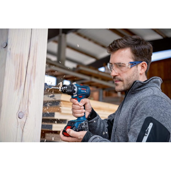 Акумуляторний дриль-шурупокрут Bosch Professional GSR 18V-90 C без акб і з/п, в L-BOXX 136 06019K6002