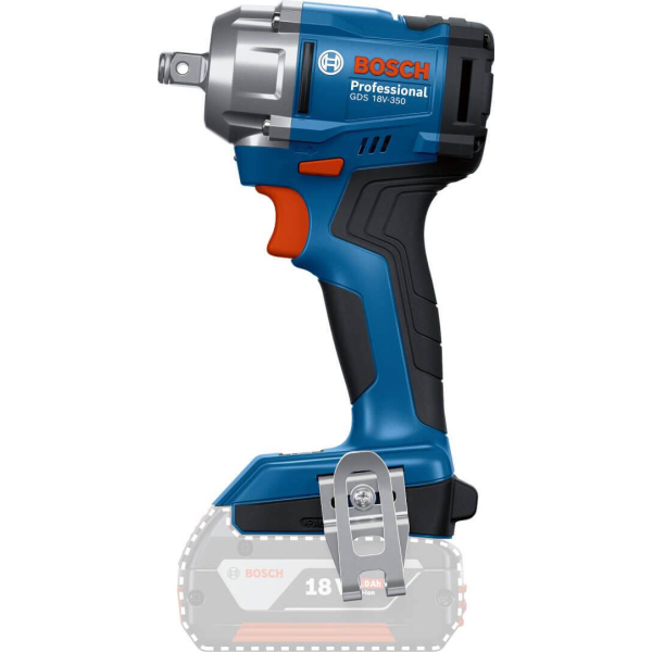 Гайковерт акумуляторний ударний GDS 18V-350 Bosch (без АКБ та ЗУ) (06019M5020)