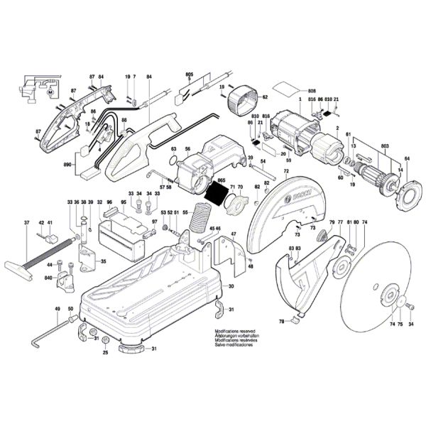 Відрізна машина по металу Bosch Professional GCO 14-24 J