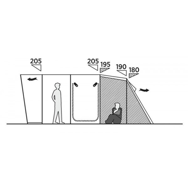 Намет шестимісний Easy Camp Skarvan 6 (120498) (931573)