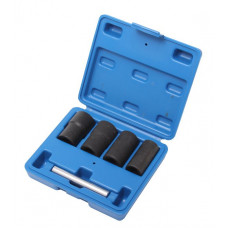 Набір головок-екстракторів для вилучення пошкоджених болтів та гайок 5пр.1/2" (17,19,21,22мм)