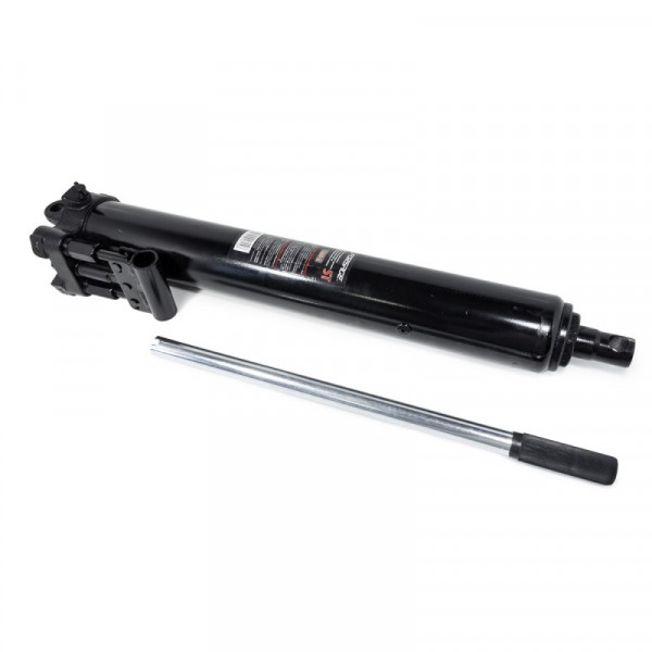 Циліндр гідравлічний 5т довгий з двоштоковим насосом (загал.довжина - 660ММ, хід штоку - 550ММ) ROCKFORCE RF-1205-2