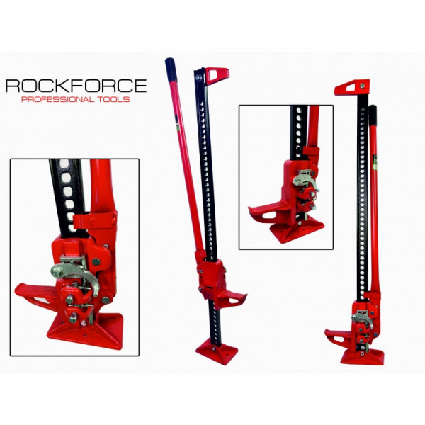 Домкрат 3т (155-1070мм; 48") рейковий ROCKFORCE RF-TRA8485