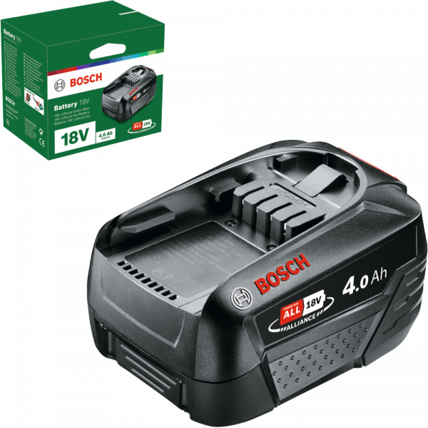 Акумулятор Li-ion Bosch PBA 18V, 4А/г (1600A011T8) (для зеленого інструмента)