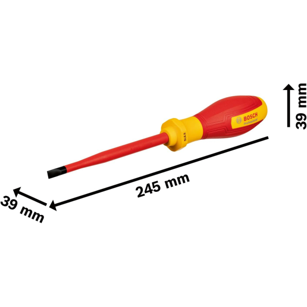 Змішаний набір ізольованих ручних інструментів Bosch Professional VDE, 5 шт 1600A02NG2