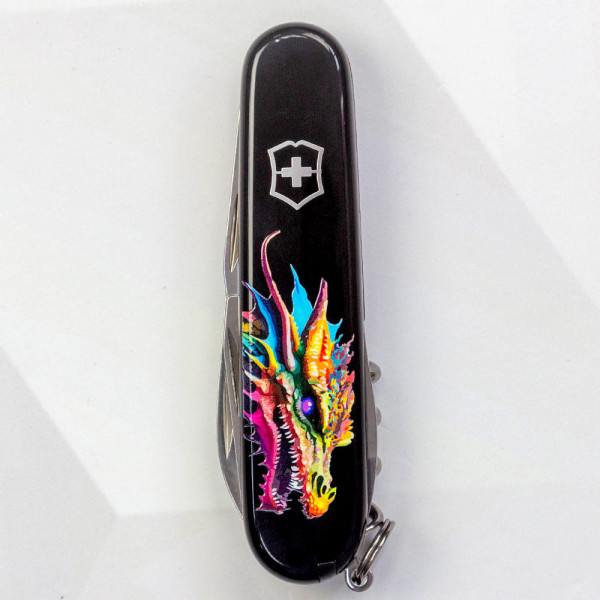 Складаний ніж Victorinox SPARTAN ZODIAC Яскравий дракон 1.3603.3.Z3330u