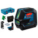 Лазерний нівелір Bosch Professional GCL 2-50 G у валізу + тримач RM 10 + затискач DK 10 (0601066M02)