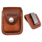 Чохол з кліпсою LPCB для бензинової запальничкі ZIPPO шкіра Коричневий (67010)