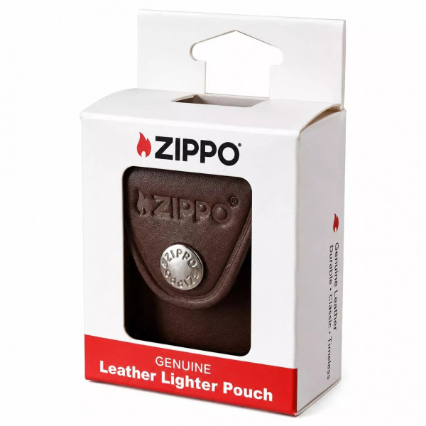 Чохол з кліпсою LPCB для бензинової запальничкі ZIPPO шкіра Коричневий (67010) Чохол з кліпсою LPCB для бензинової запальничкі ZIPPO шкіра Коричневий (67010)