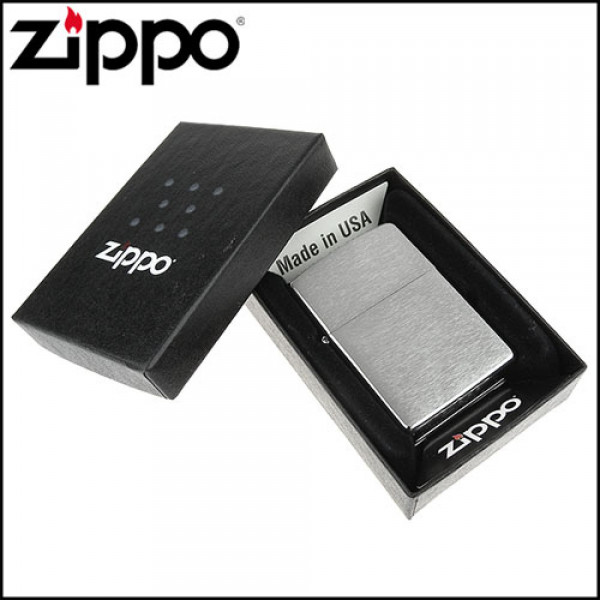 Запальничка Zippo (Зіппо) CLASSIC brushed chrome 200