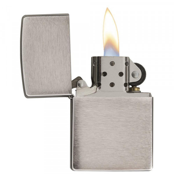 Запальничка Zippo (Зіппо) CLASSIC brushed chrome 200