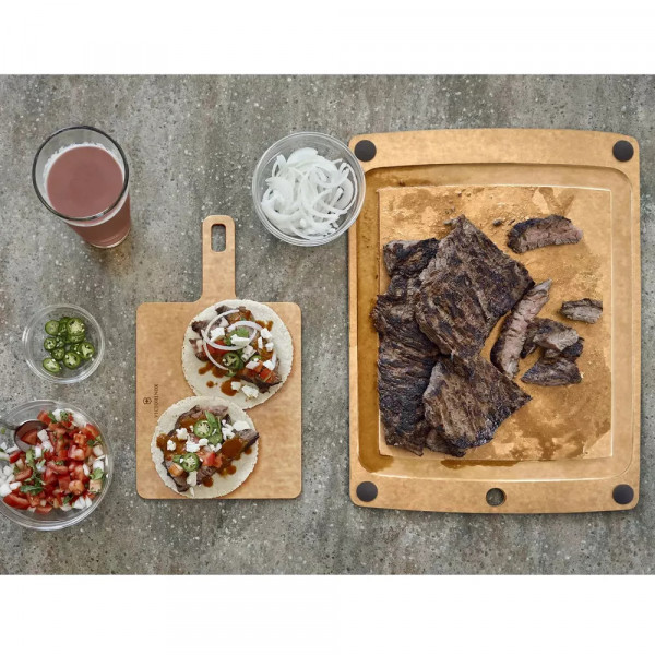 Обробна дошка з ручкою Victorinox Epicurean Handy маленька S композит Коричневий 229x190x5мм (7.4131) Обробна дошка з ручкою Victorinox Epicurean Handy маленька S композит Коричневий 229x190x5мм (7.4131)