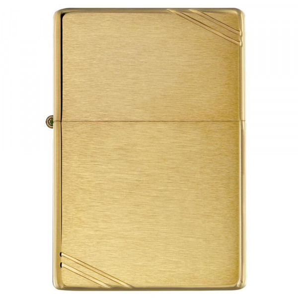 Запальничка Zippo (Зіппо) VINTAGE BRUSHED FIN BRASS 240 Запальничка Zippo (Зіппо) VINTAGE BRUSHED FIN BRASS 240