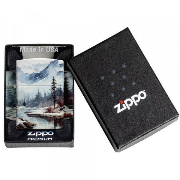 Запальничка Zippo (Зіппо) Frozen Valley 46702 Запальничка Zippo (Зіппо) Frozen Valley 46702